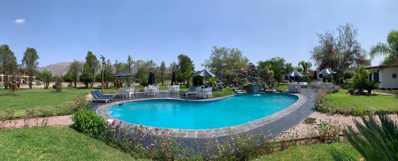 ホテル Casa Hacienda Nasca Oasis ナスカ エクステリア 写真