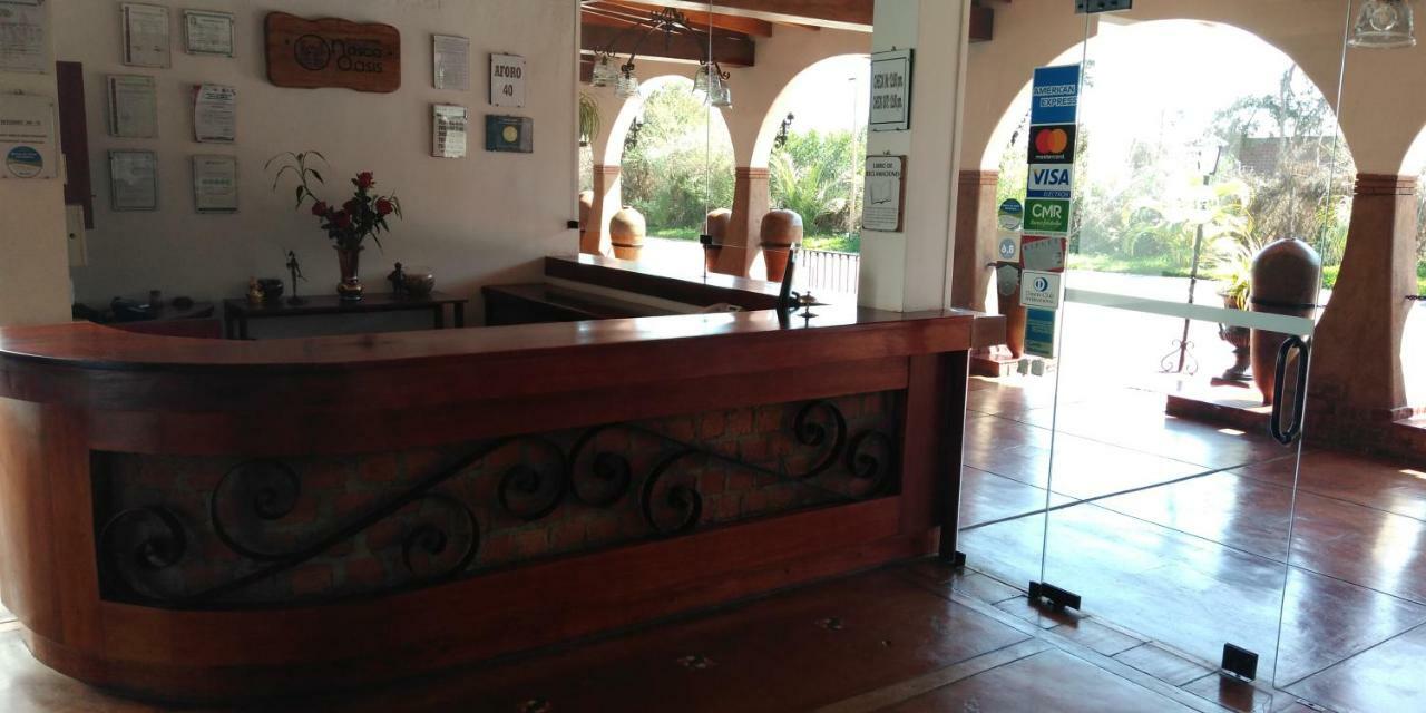 ホテル Casa Hacienda Nasca Oasis ナスカ エクステリア 写真